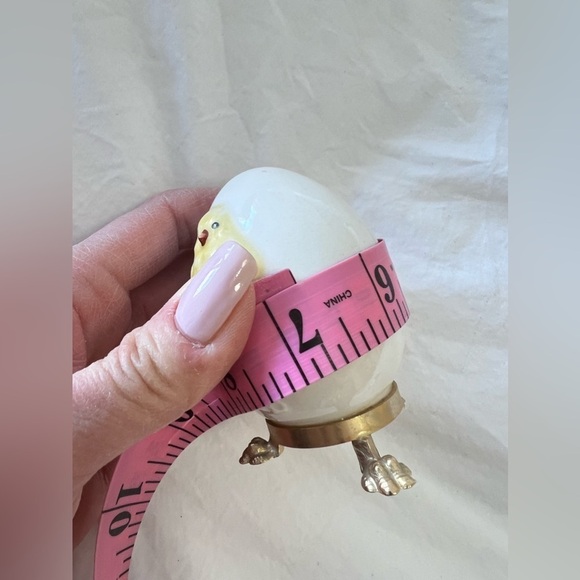 Goebel West Germany | Lot Of 2 Egg Figurines | 1978 And 1980 | Chick And Bunny - Picture 7 of 7